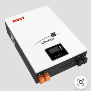 MUST 51.2v 100ah (5.12KW) Lithium Ion Battery
