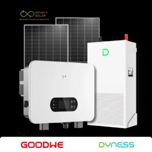 Goodwe 12KW with 14.3KW Dyness Power Brick