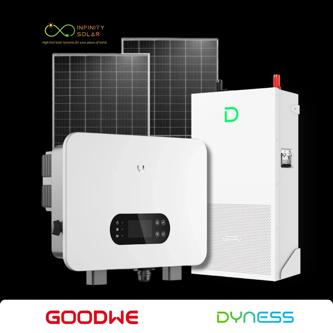 Goodwe 12KW with 14.3KW Dyness Power Brick